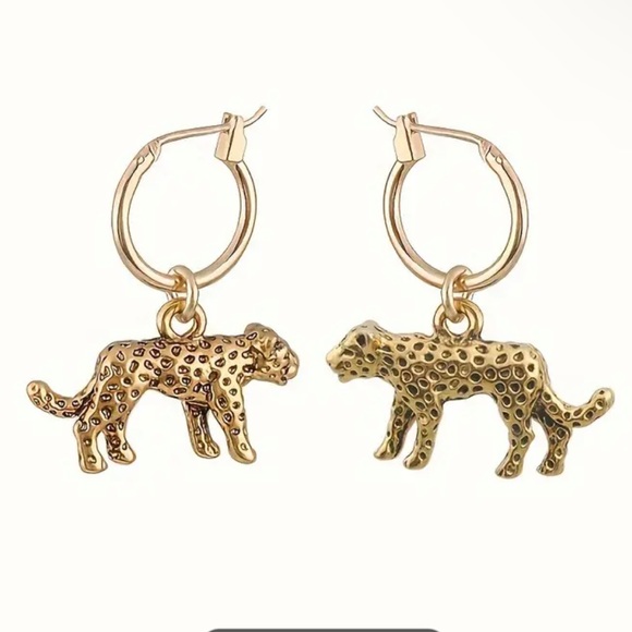 Leopard earrings - Picture 1 of 3
